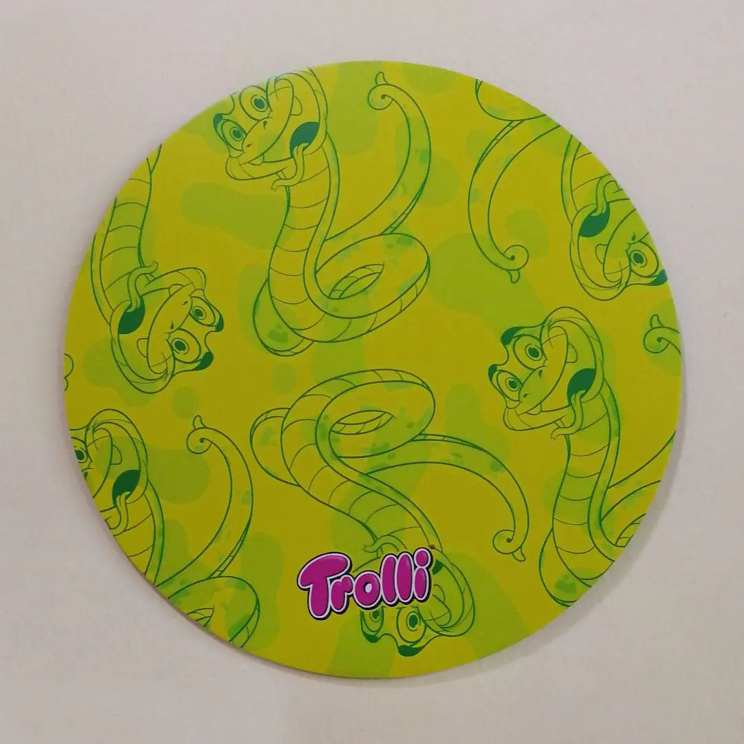 Pad mouse plano redondo